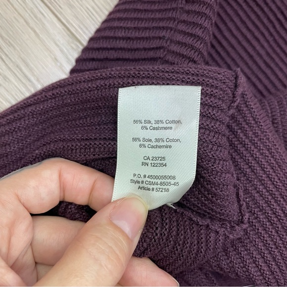 Aritzia Wilfred Campanule Sweater Dress Purple Size XS - Picture 7 of 7